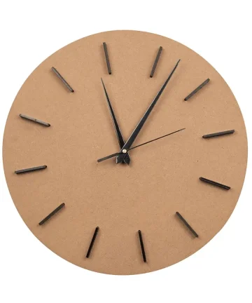 MDF Round Clock Base