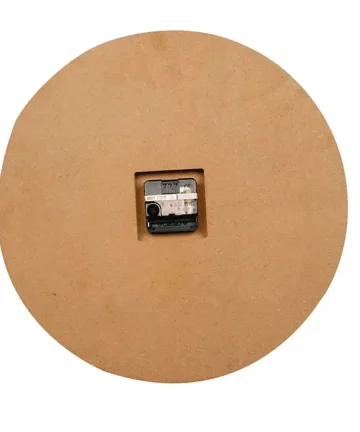 MDF Round Clock Base