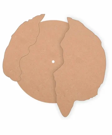 MDF Geode Clock Base