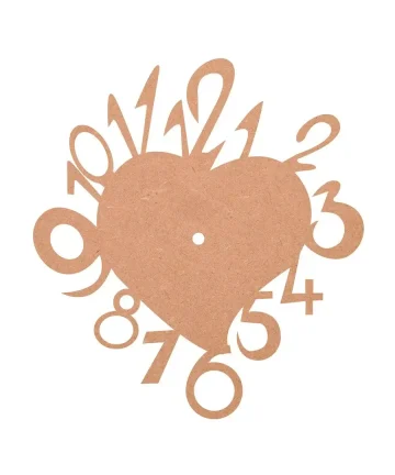 MDF Cut For Clock Base