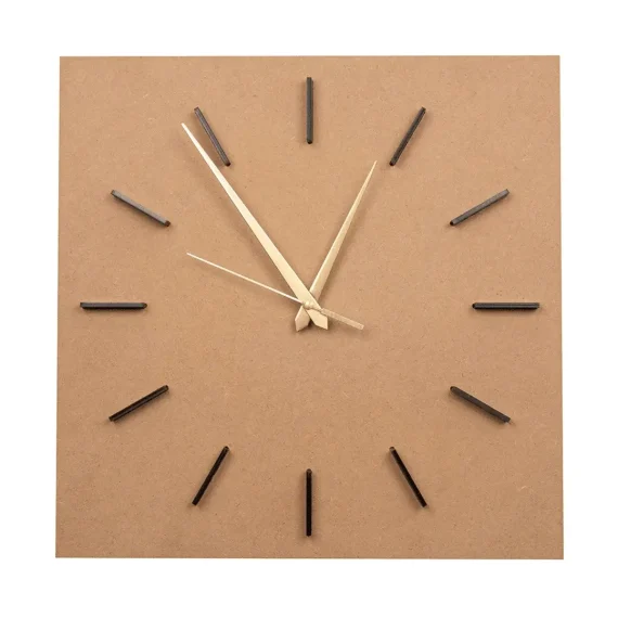 MDF Square Clock Base