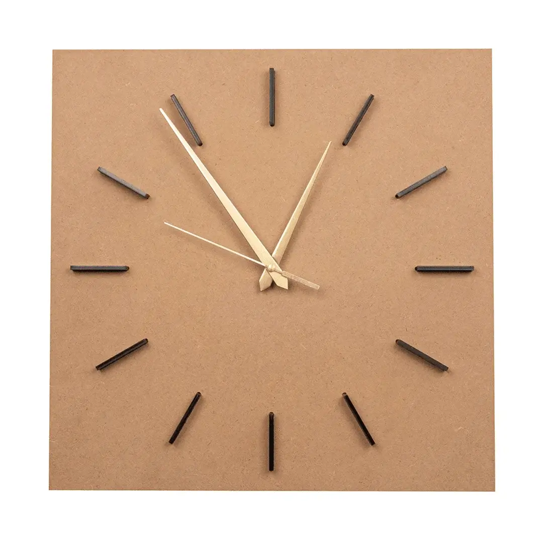 MDF Square Clock Base MDF Square Clock Base