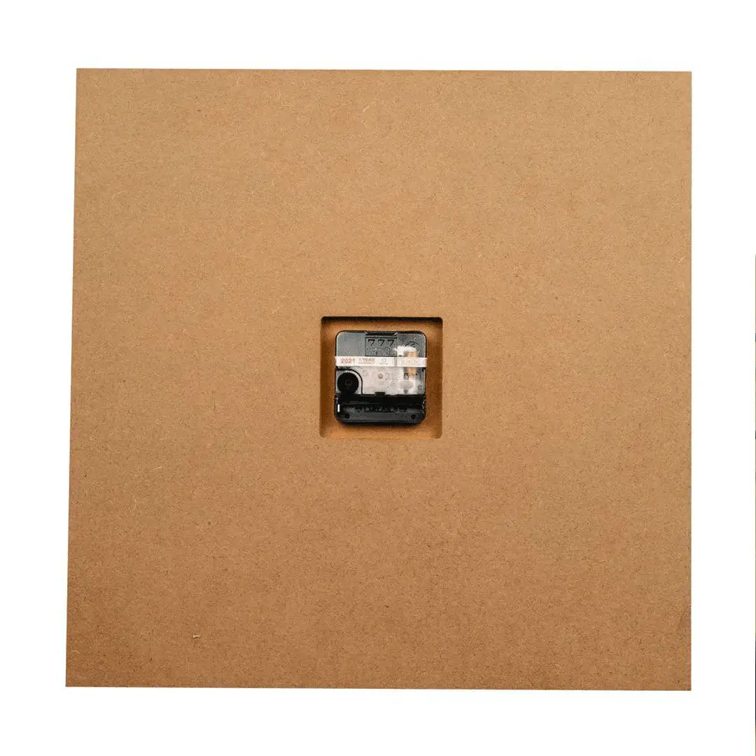 MDF Square Clock Base MDF Square Clock Base