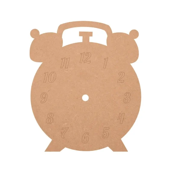 MDF Alarm Designer Cut Clock Base