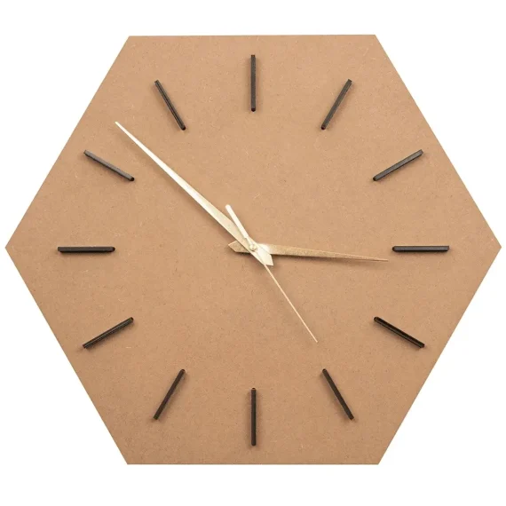 MDF Hexagon Clock Base