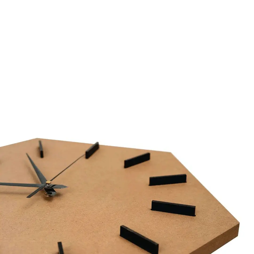 MDF Hexagon Clock Base MDF Hexagon Clock Base