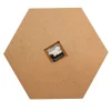 MDF Hexagon Clock Base MDF Hexagon Clock Base