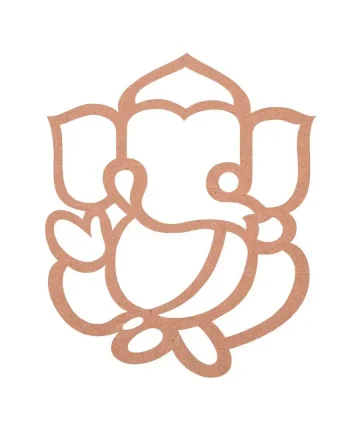MDF Ganesh Cutout