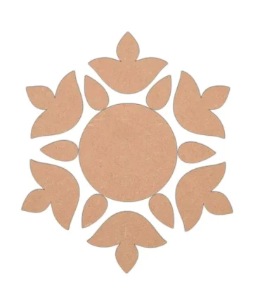 Diya Design MDF Rangoli Cutouts