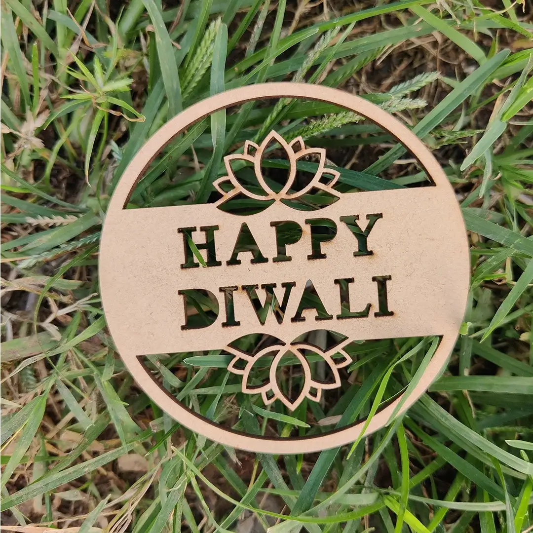 MDF Diwali Tag