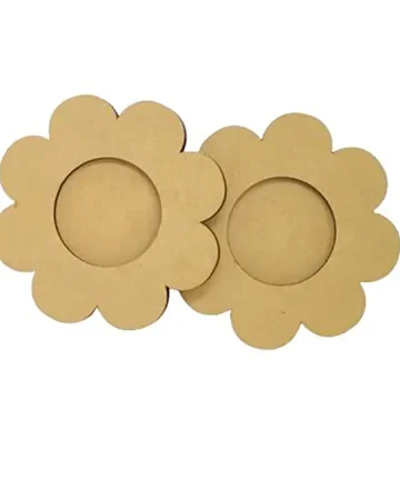 MDF Flower T-Light Holder