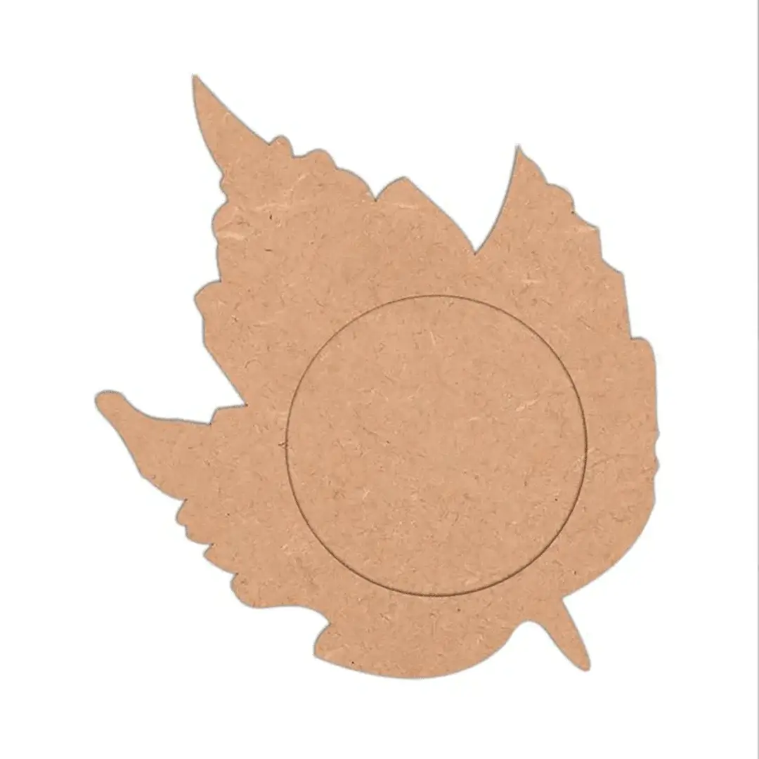 Leaf Shape MDF Tea Light Holders