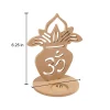 MDF Kalash With T-Light Candle Holder