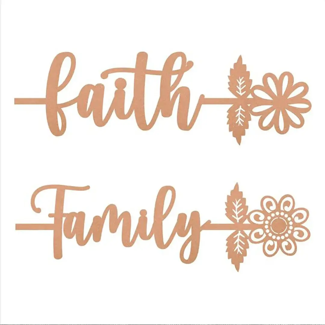 MDF Faith & Family Bookmark