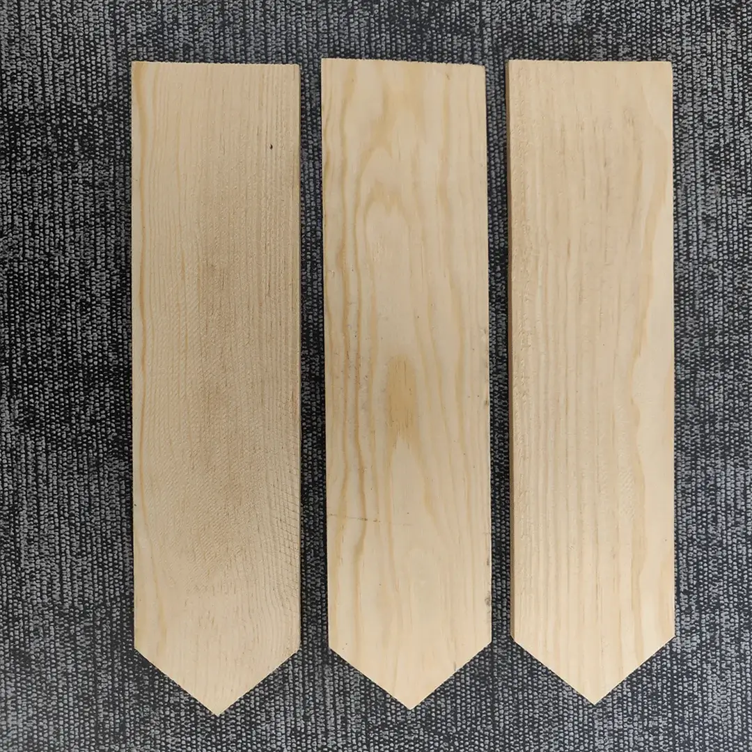 Pinewood Name Planks