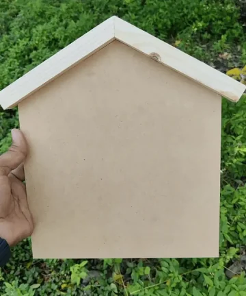 Home Shape Name Plate