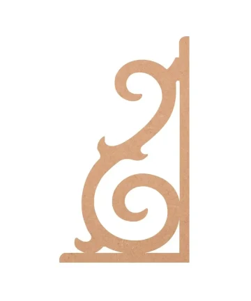 Text Rectangle MDF Name Plate