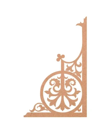 Text Rectangle MDF Name Plate