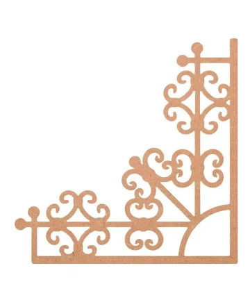 Text Rectangle MDF Name Plate