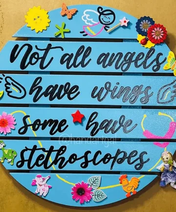 Round Cut Wall Plate