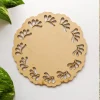 Leafy Pattern MDF Base Leafy Pattern MDF Base