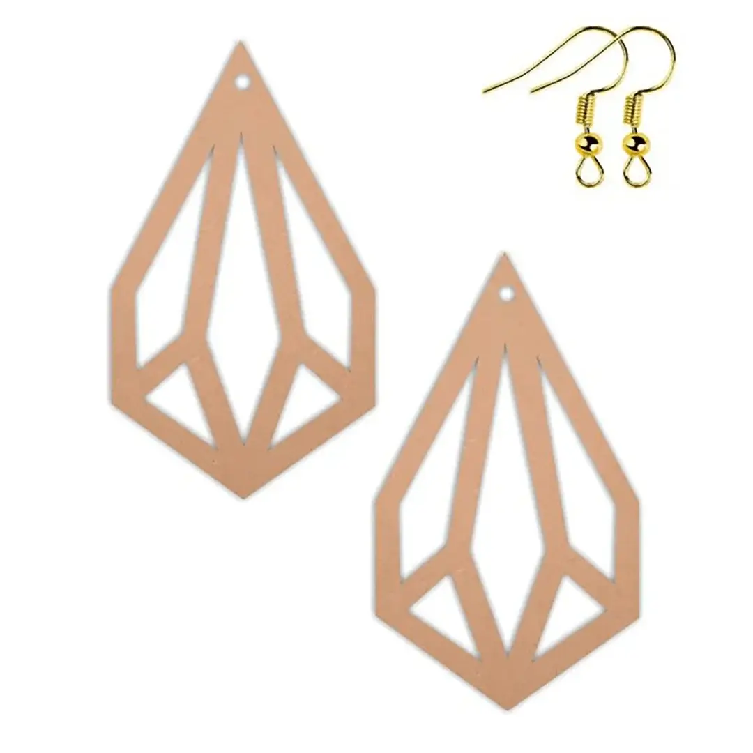 Geometric DIY Earring Base Geometric DIY Earring Base