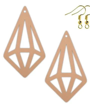 Geometric DIY Earrings Base
