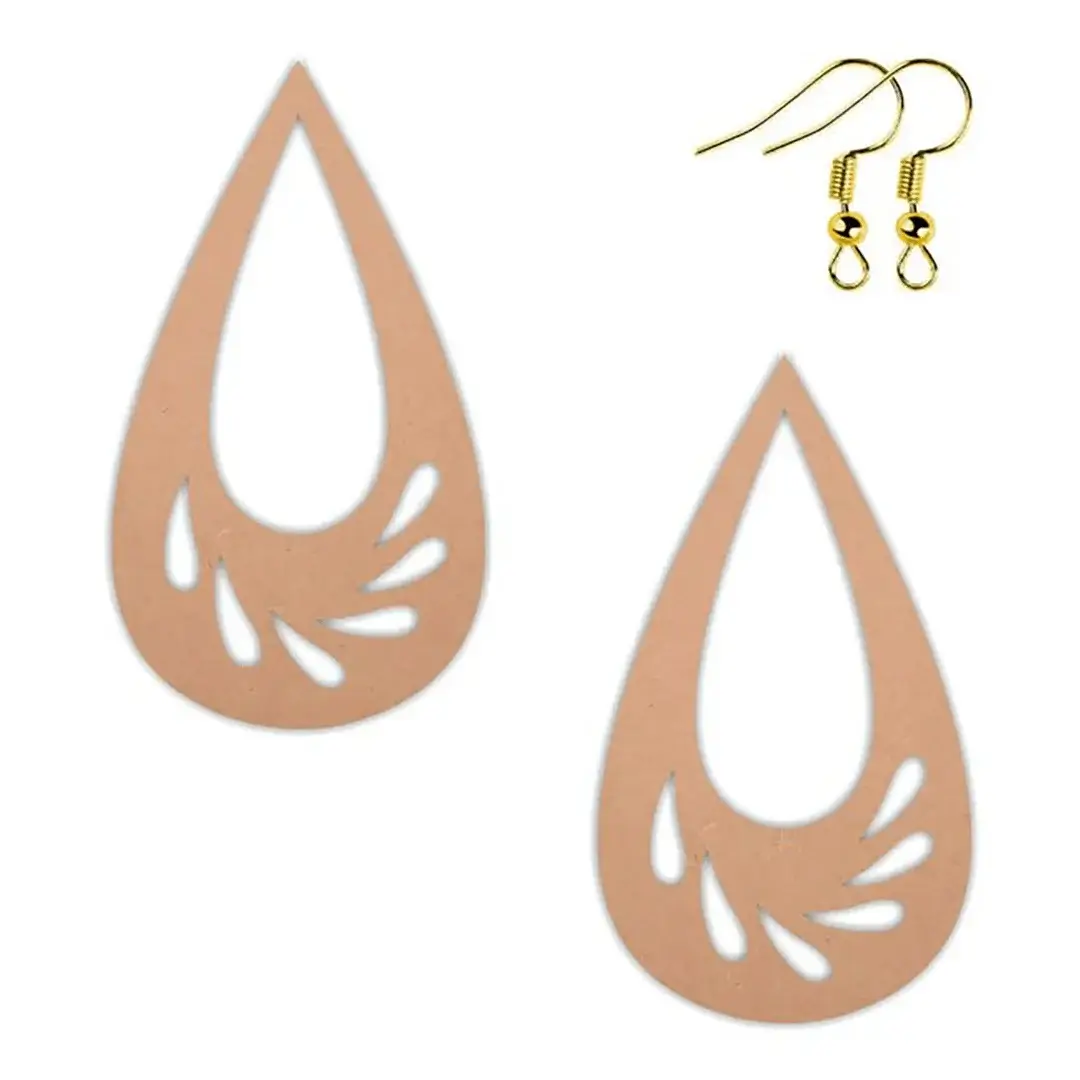 Designer TearDrop DIY Earring Base Designer TearDrop DIY Earring Base
