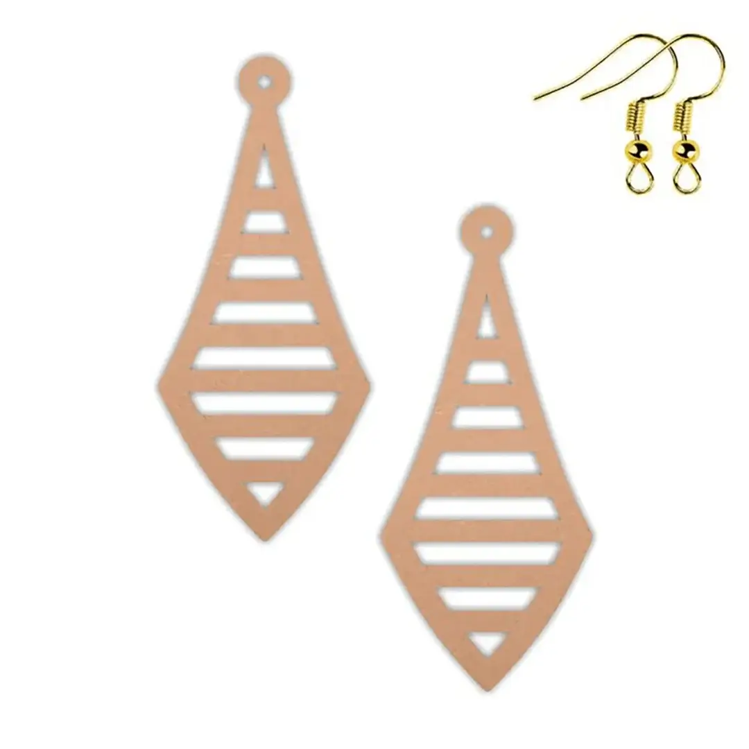 Designer MDF Earring Base Designer MDF Earring Base