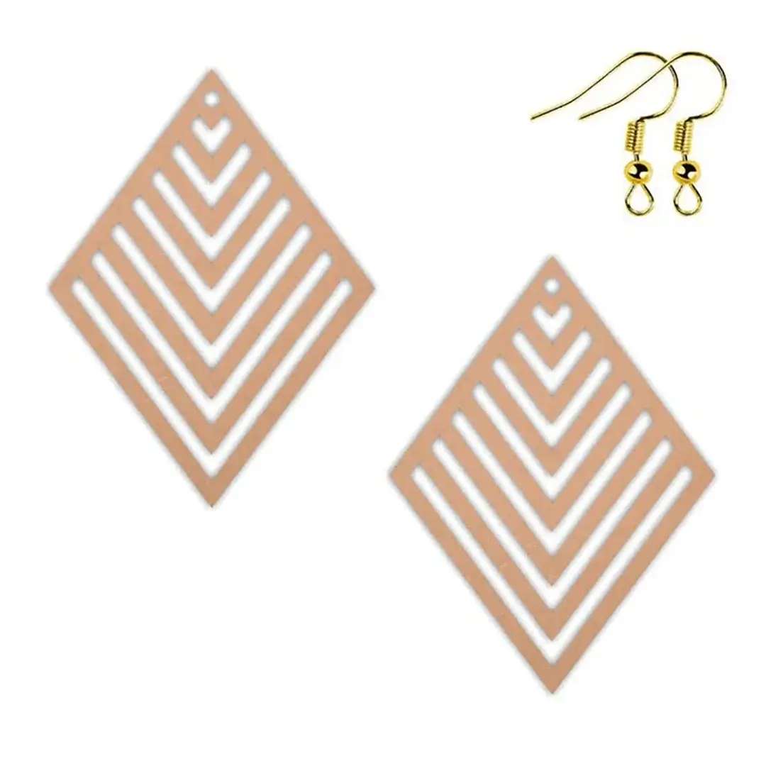 DIY MDF Earring Base DIY MDF Earring Base