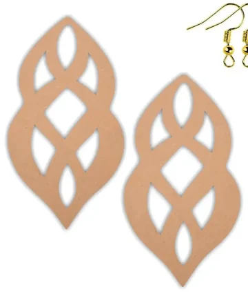 MDF Earrings Bases