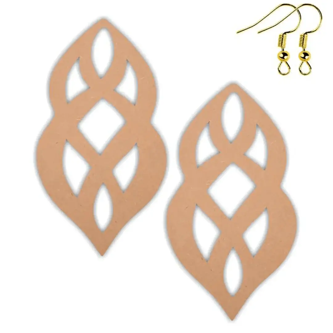 MDF Earrings Bases MDF Earrings Bases