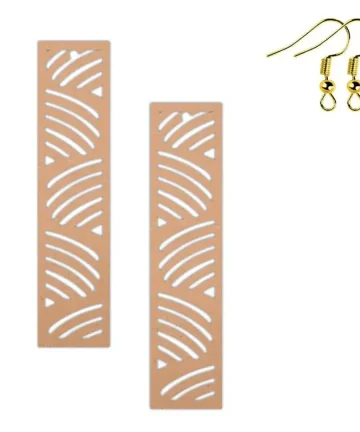 MDF Design Earrings Base