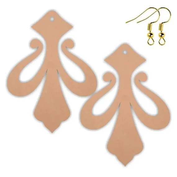MDF Base Earrings