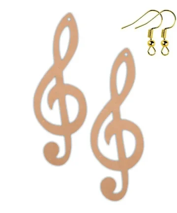 Music DIY Earring Base