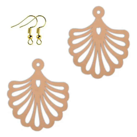 MDF Design Earring