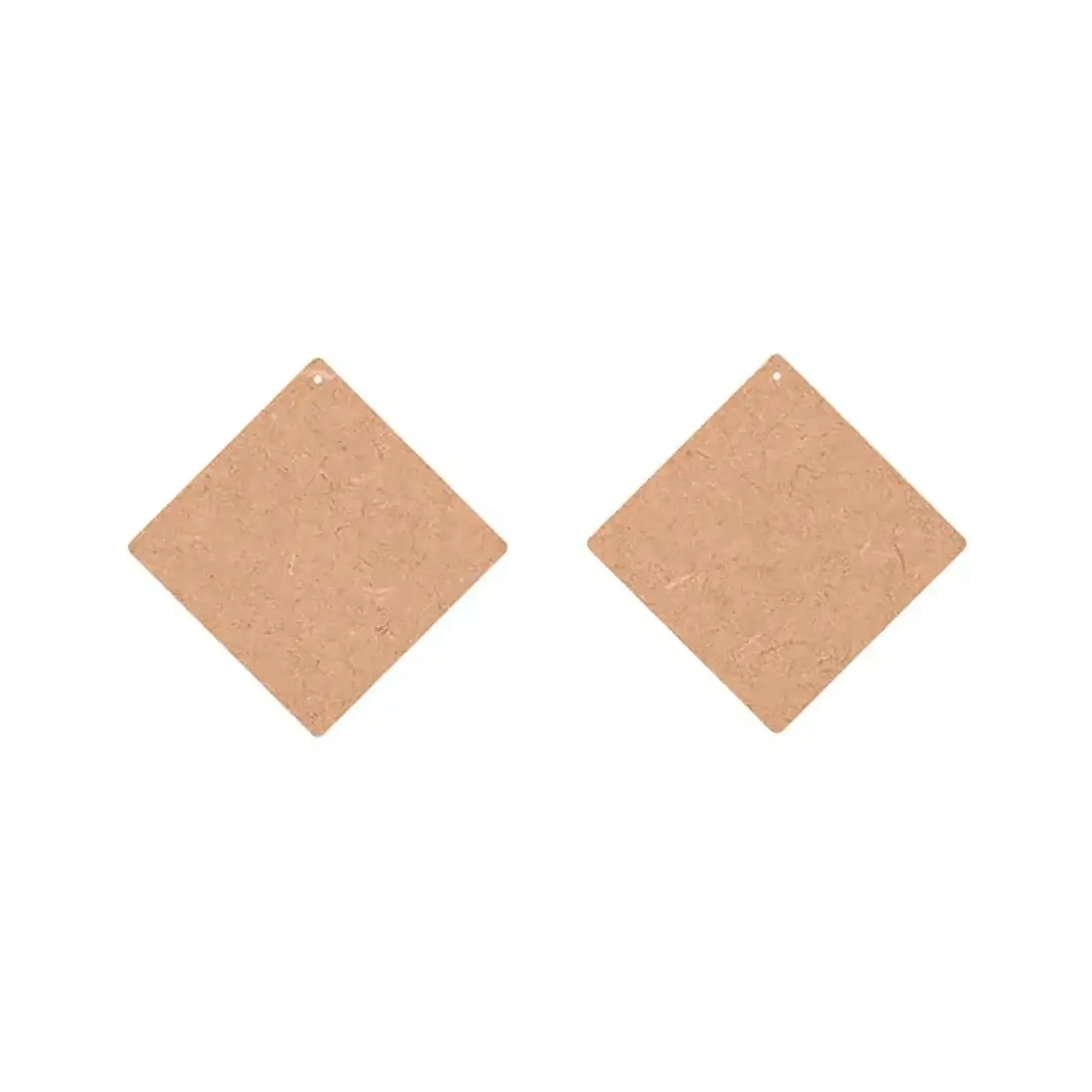 MDF Rhombus Earring Design MDF Rhombus Earring Design
