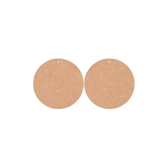Blank Round Shape Earring