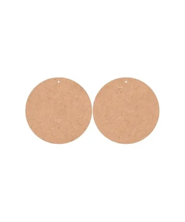 Blank Round Shape Earring