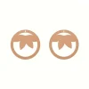 Round Ring MDF Earring Round Ring MDF Earring