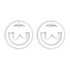 Round Ring MDF Earring Round Ring MDF Earring