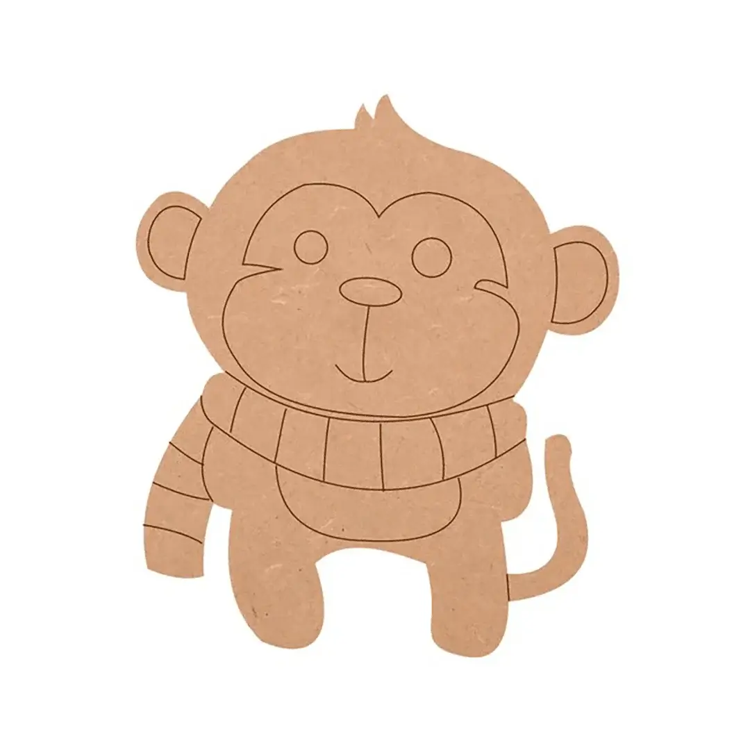 Monkey Shape MDF Fridge Magnets Base Monkey Shape MDF Fridge Magnets Base