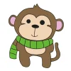 Monkey Shape MDF Fridge Magnets Base Monkey Shape MDF Fridge Magnets Base