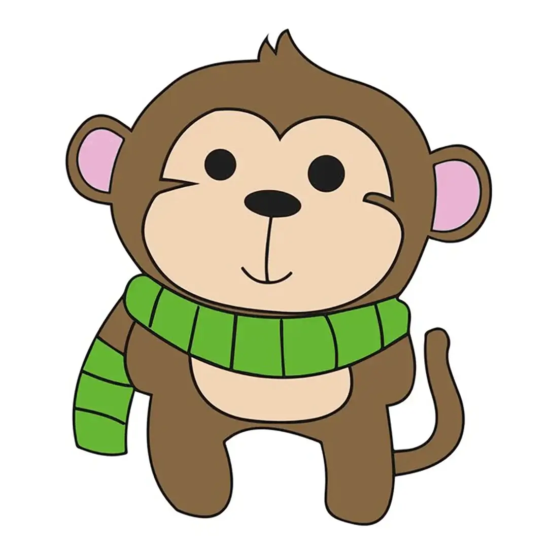 Monkey Shape MDF Fridge Magnets Base Monkey Shape MDF Fridge Magnets Base
