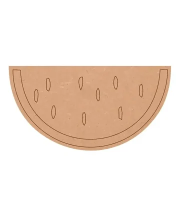 MDF Watermelon Fridge Magnet