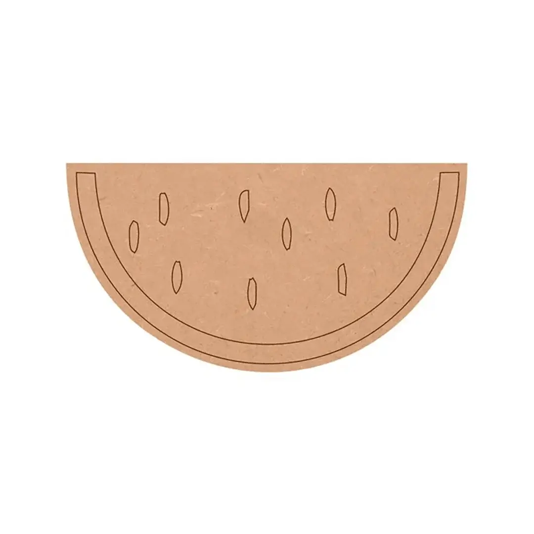 MDF Watermelon Fridge Magnet