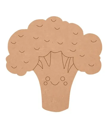 MDF Cauliflower Fridge Magnet