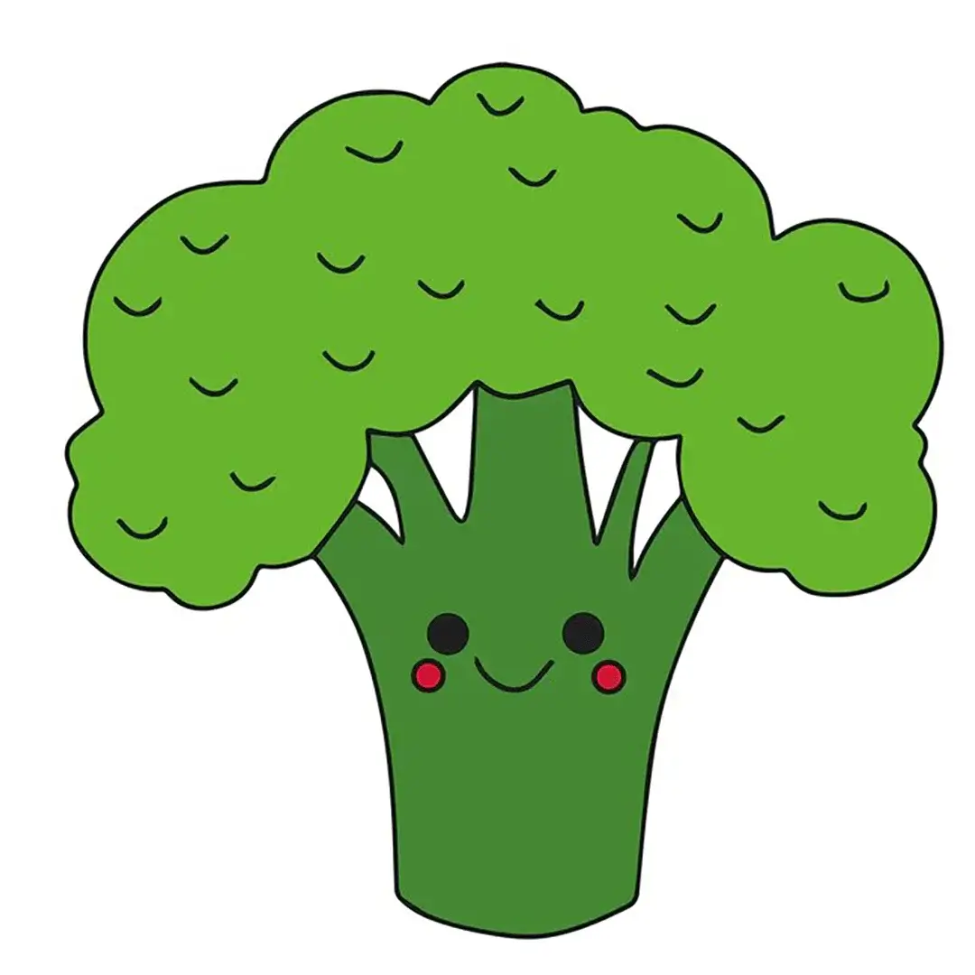 MDF Cauliflower Fridge Magnet MDF Cauliflower Fridge Magnet