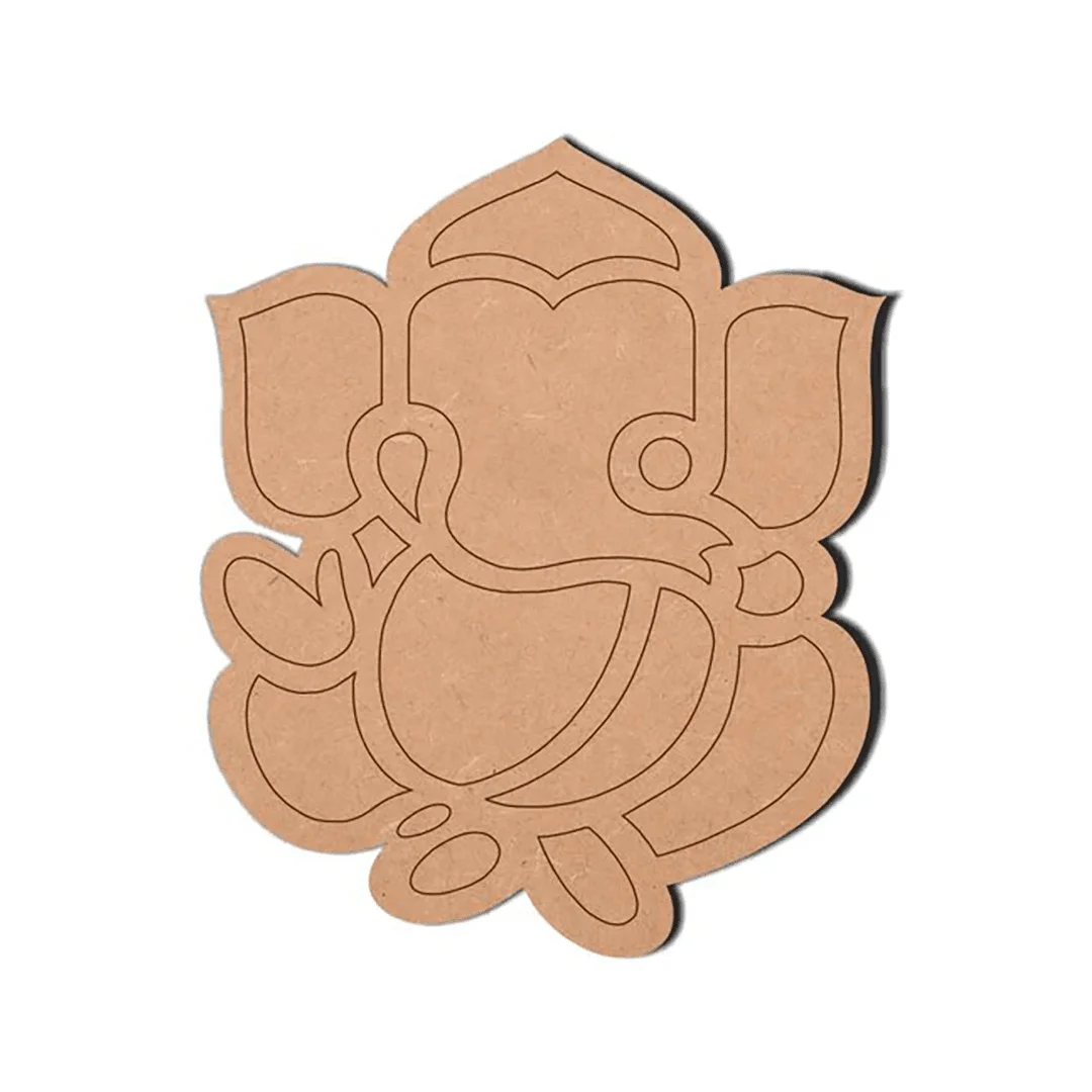 MDF Ganesha Fridge Magnet MDF Ganesha Fridge Magnet