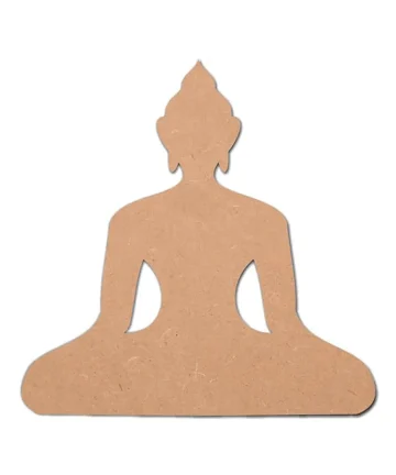 MDF Buddha Fridge Magnet